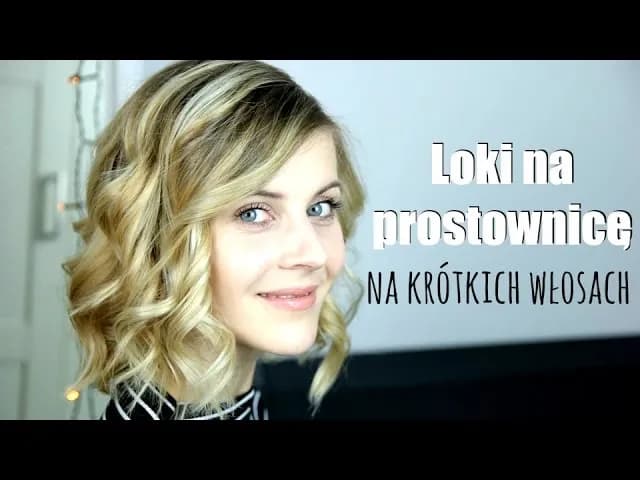 Loki prostownicą na krótkich włosach: Unikaj błędów, kręć idealnie!