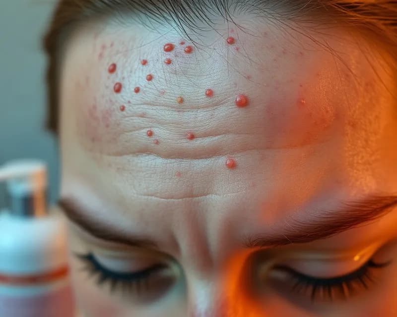Od czego pryszcze na czole? Odkryj prawdziwe przyczyny!